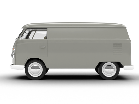 Volkswagen T1 Panel Van 1950 3D Model