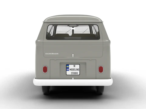 Volkswagen T1 Panel Van 1950 3D Model