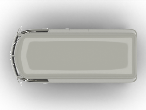 Volkswagen T1 Panel Van 1950 3D Model