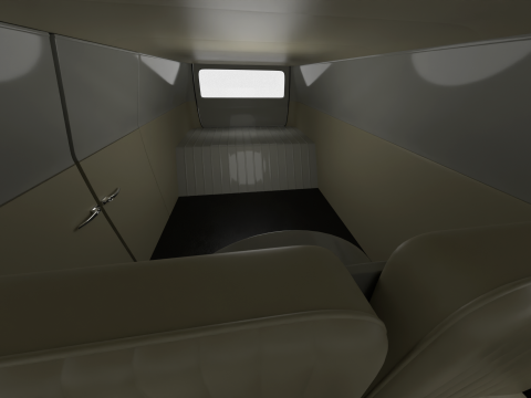 Volkswagen T1 Panel Van 1950 3D Model
