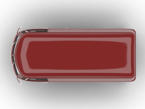 Volkswagen T1 Panel Van 1950 Model 3D