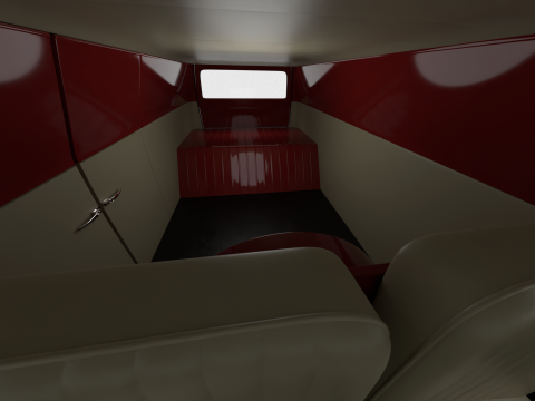 Volkswagen T1 Panel Van 1950 Model 3D