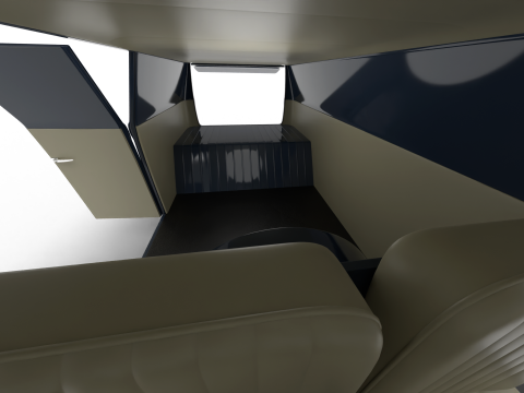 Volkswagen T1 Panel Van 1950 HQ 3D Model
