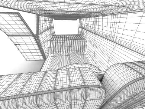 Volkswagen T1 Panel Van 1950 HQ 3D Model