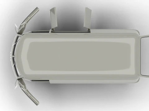 Volkswagen T1 Panel Van 1950 HQ 3D Model