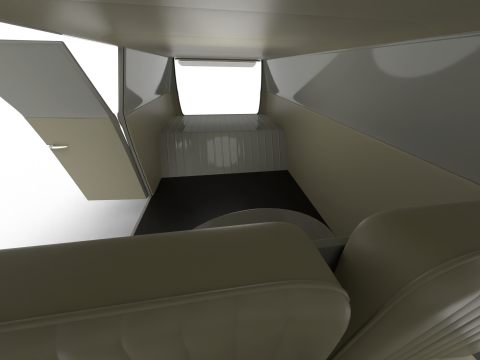 Volkswagen T1 Panel Van 1950 HQ Modelo 3D
