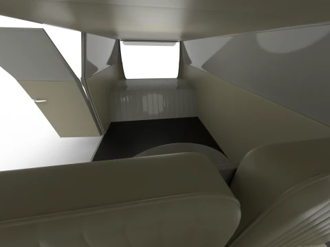 Volkswagen T1 Panel Van 1950 HQ 3D Model