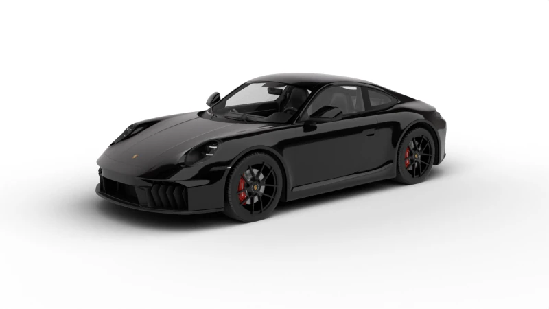 Porsche 911 Carrera 4 GTS 2025 3D Model .c4d .max .obj .3ds .fbx .stl .blend 