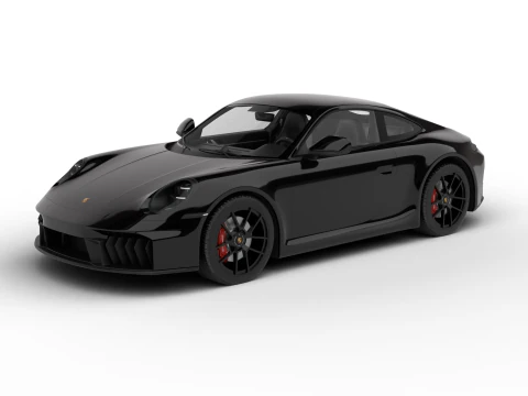 Porsche 911 Carrera 4 GTS 2025 3D Model