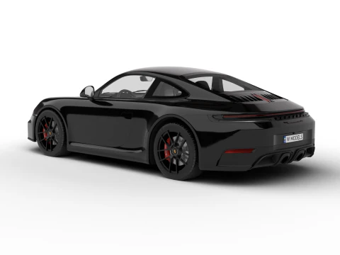 Porsche 911 Carrera 4 GTS 2025 3D Model