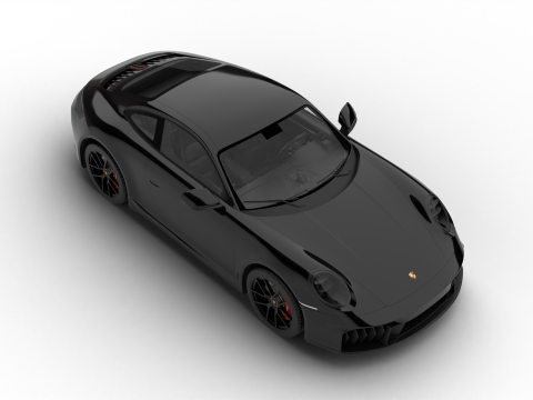 Porsche 911 Carrera 4GTS 2025 3D Model