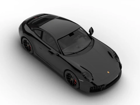Porsche 911 Carrera 4 GTS 2025 3D Model