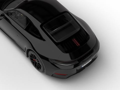 Porsche 911 Carrera 4GTS 2025 3D Model