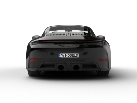 Porsche 911 Carrera 4GTS 2025 3D Model