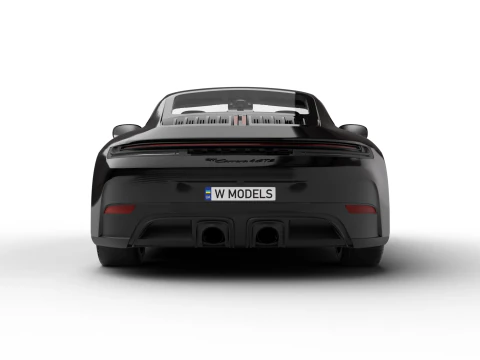 Porsche 911 Carrera 4 GTS 2025 3D Model