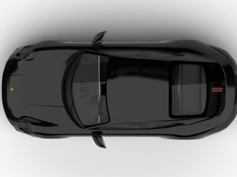 Porsche 911 Carrera 4GTS 2025 3D Model