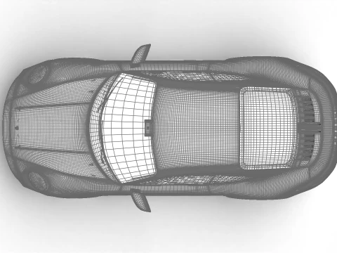 Porsche 911 Carrera 4 GTS 2025 3D Model