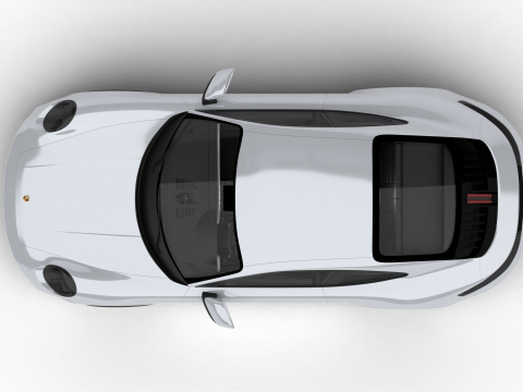 Porsche 911 Carrera 4GTS 2025 Modèle 3D