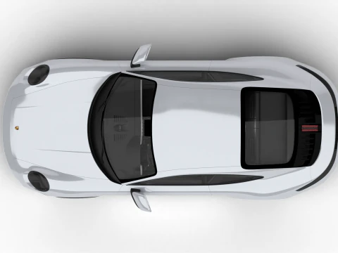 Porsche 911 Carrera 4GTS 2025 3D Model