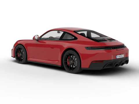 Porsche 911 Carrera 4GTS 2025 3D Model