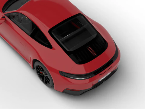 Porsche 911 Carrera 4GTS 2025 3D Model