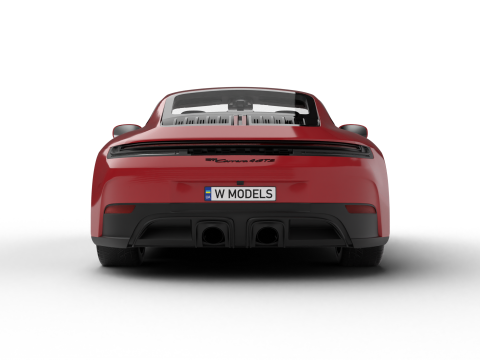 Porsche 911 Carrera 4GTS 2025 Modelo 3D