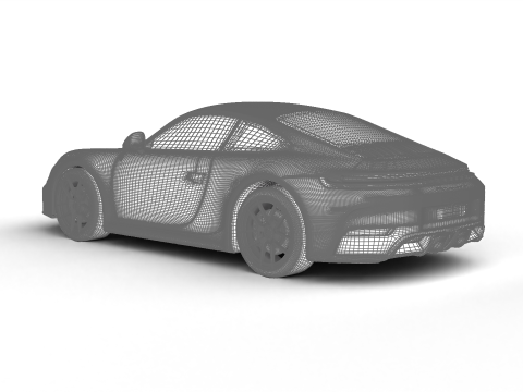 Porsche 911 Carrera 4GTS 2025 Modelo 3D