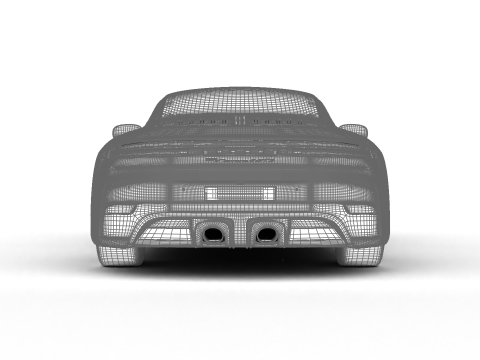 Porsche 911 Carrera 4GTS 2025 Modelo 3D