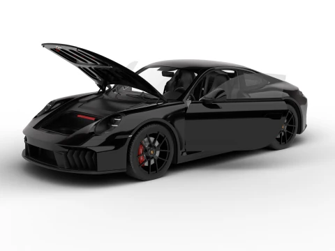 Porsche 911 Carrera 4 GTS 2025 Genel Merkez 3D Model