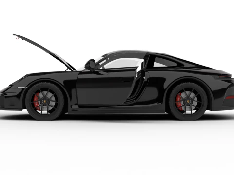 Porsche 911 Carrera 4GTS 2025 HQ 3D Model