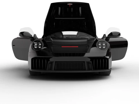 Porsche 911 Carrera 4GTS 2025 HQ 3D Model