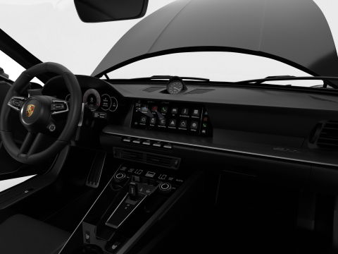 Porsche 911 Carrera 4GTS 2025 HQ 3D Модель