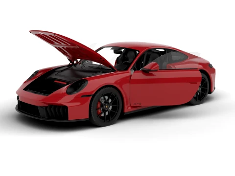 Porsche 911 Carrera 4GTS 2025 HQ 3D Model