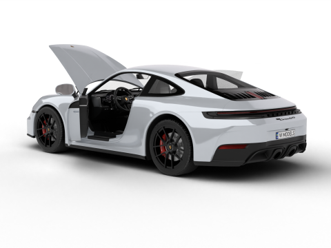 Porsche 911 Carrera 4GTS 2025 HQ 3D Model