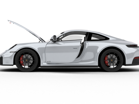 Porsche 911 Carrera 4GTS 2025 HQ 3D Model