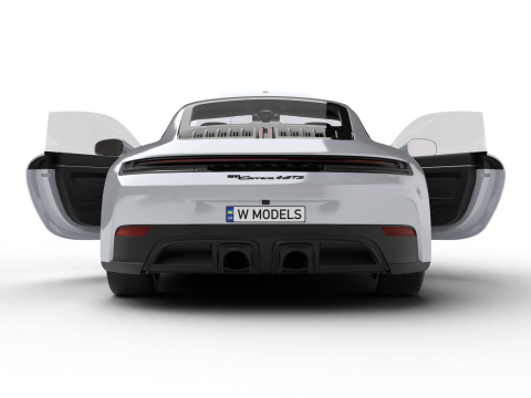 Porsche 911 Carrera 4GTS 2025 HQ 3D Model