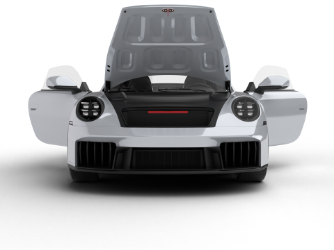 Porsche 911 Carrera 4GTS 2025 HQ 3D Model