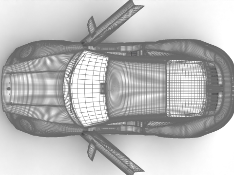 Porsche 911 Carrera 4GTS 2025 HQ 3D Model