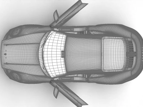 Porsche 911 Carrera 4 GTS 2025 Genel Merkez 3D Model