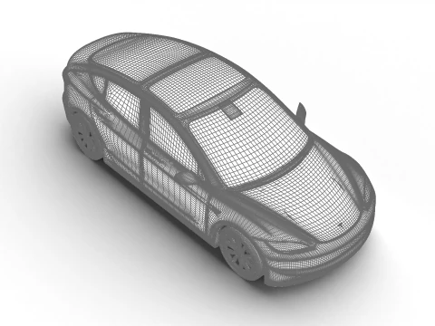 Tesla Modello 3 2024 Modello 3D