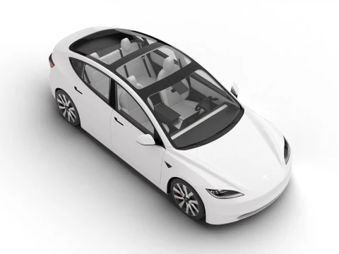 Tesla Model 3 2024 3D Model