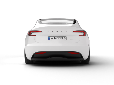 Tesla Model 3 2024 3D Model
