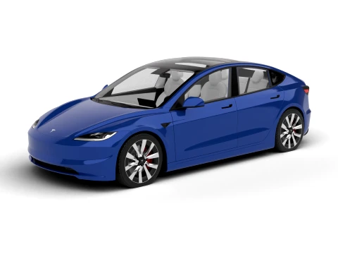 Tesla Model 3 2024 3D Model