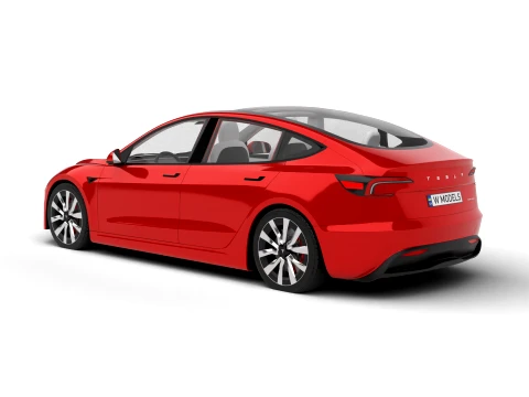 Tesla Model 3 2024 3D Model