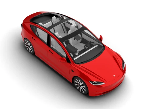 Tesla Model 3 2024 3D Model