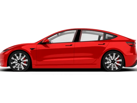 Tesla Model 3 2024 3D Model