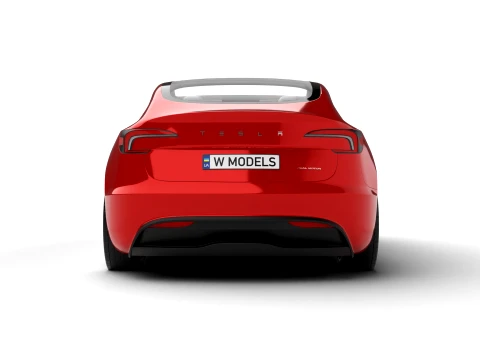 Tesla Model 3 2024 3D Model