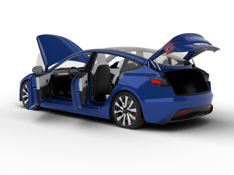 Tesla Model 3 2024 3D Model