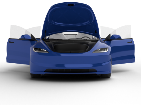 Tesla Model 3 2024 3D Model