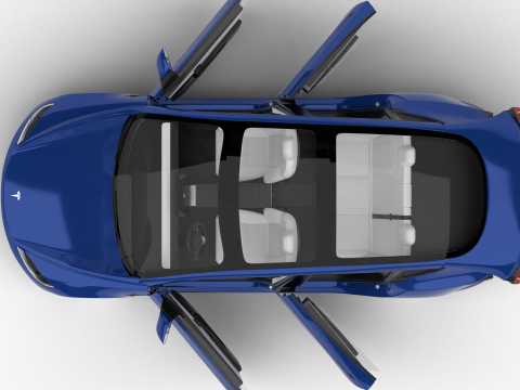 Tesla Model 3 2024 3D Model